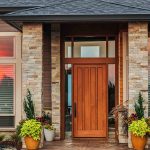 Front Entry Wooden Doors