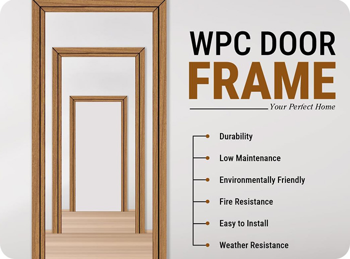 WPC Doors with Frame