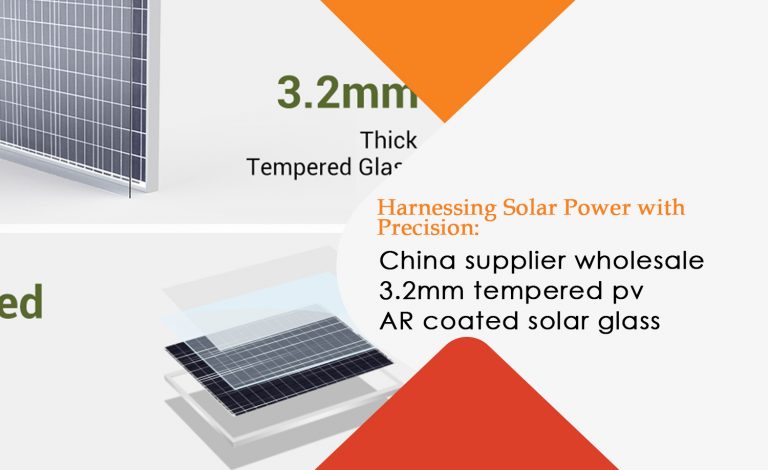 China Supplier Wholesale 3.2mm Tempered Photovoltaic AR Coated Solar Glass