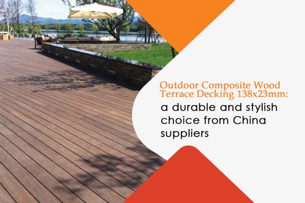 Outdoor Composite Wood Terrace Decking