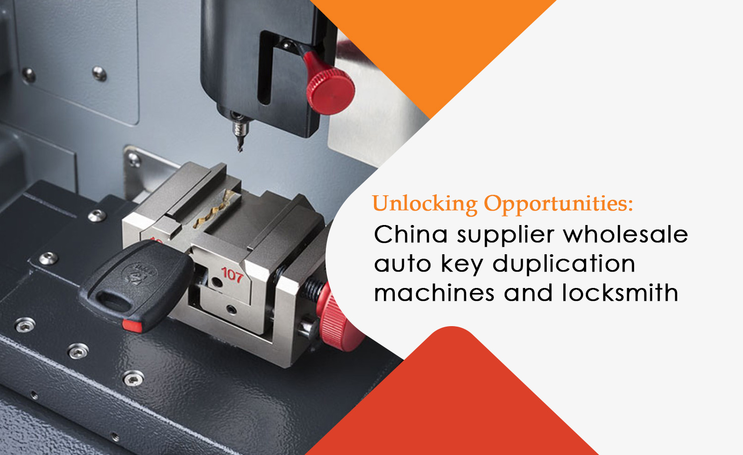 Auto Key Duplication Machines